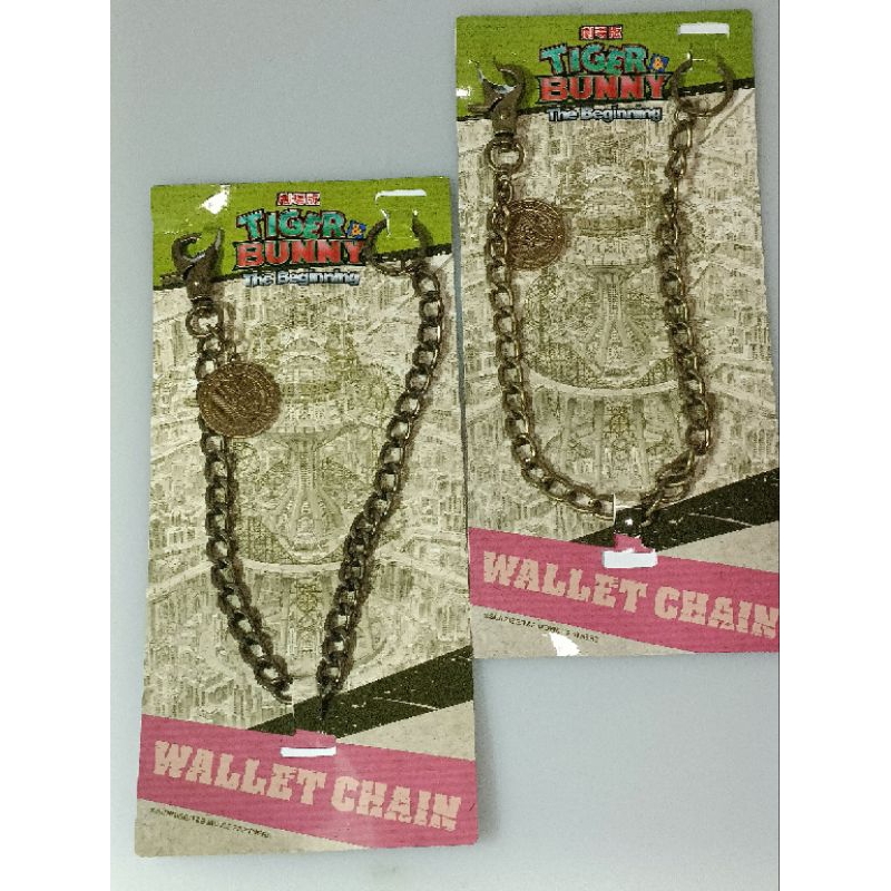 โซ่คล้องกระเป๋าสตางค์  Wallet chain Tiger Bunny (35cm.)