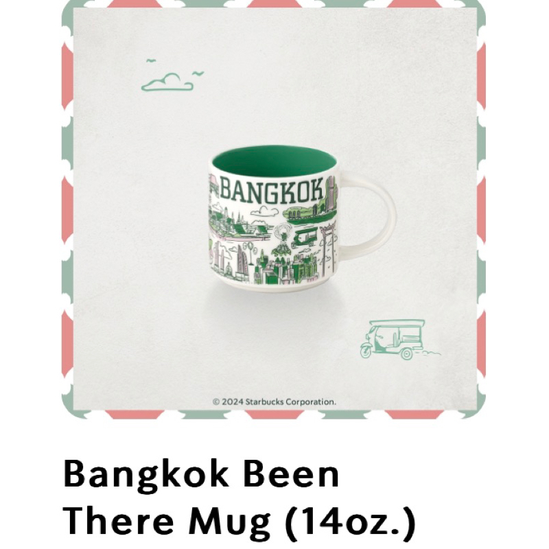  %Starbucks Bangkok Been There Collections จำหน่ายแต่ของแท้จาก SHOP เท่านั้น