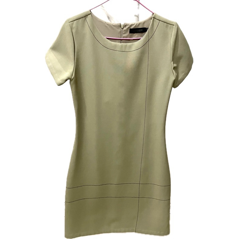 ส่งต่อ เดรส Crayon brand เดรสมือสอง อก32