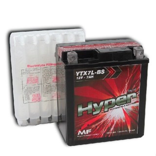 แบตเตอรี่แห้งพร้อมใช้ YTX7L-BS 12V-7AH สำหรับ CBR 300R,CB 30…