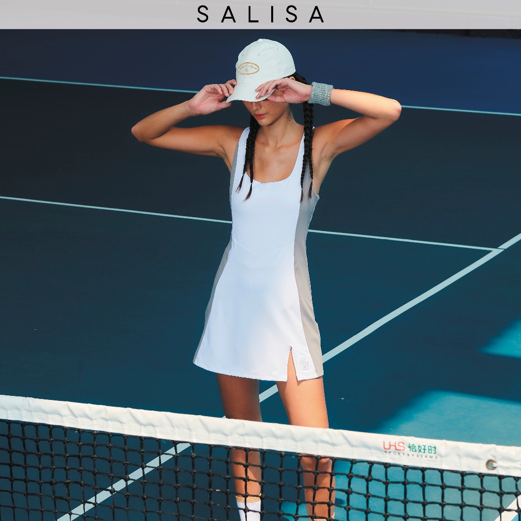 SALISA - TENNIS DRESS SS24 (Removeable cups) เดรสสั้น