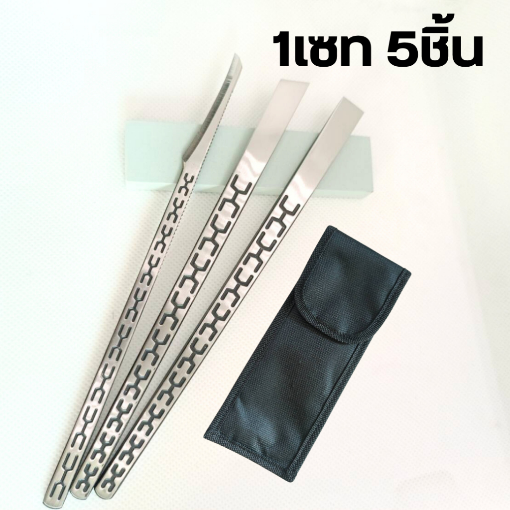 มีดตัดเล็บขบ ที่ตัดเล็บขบ ชุดทำเล็บขบอย่างดี สแตนเลสหนาทนมาก มีหินลับมีด ที่แซะเล็บขบเซ็ท สไตล์ญี่ปุ่น ทนทาน มีหัวเล็ก - รูปที่ 2