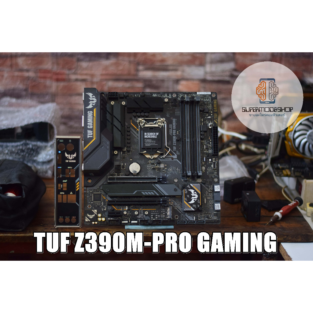 เมนบอร์ดแรร์ TUF Z390M-PRO GAMING  [เจน8-9][1151-V2][มือสอง]