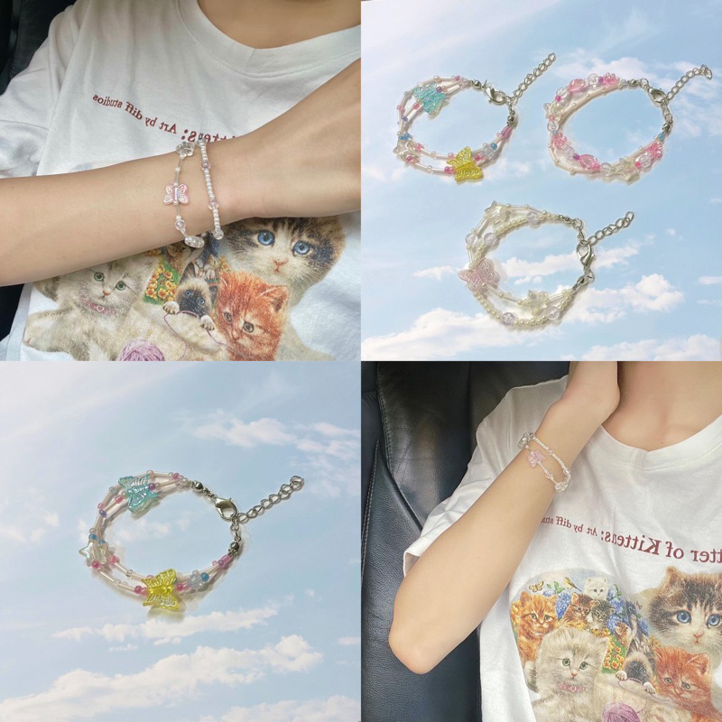 callmeninety - กำไลข้อมือลูกปัดแบบ2สาย👑✨