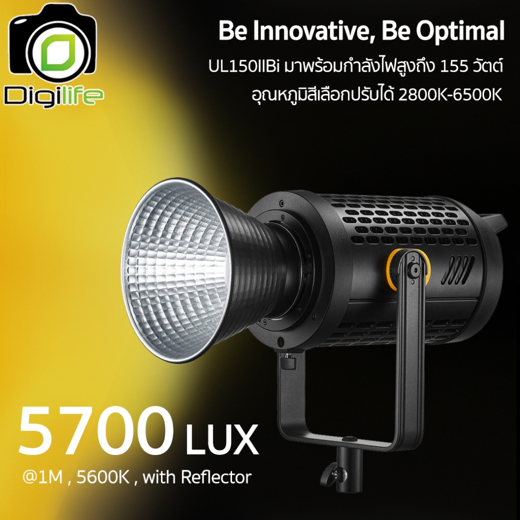 Godox LED UL150IIBi 155W 2800-6500K Bowen Mount - รับประกันศูนย์ Godox Thailand 3ปี / Digilife Thailand