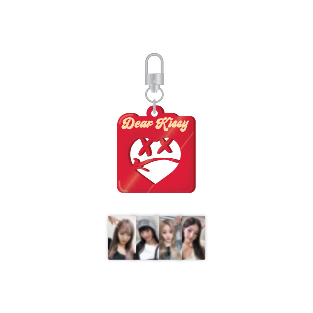 KISS OF LIFE - 04 ACRYLIC KEY RING / 1ST FANMEETING [Dear Kissy] in Bangkok