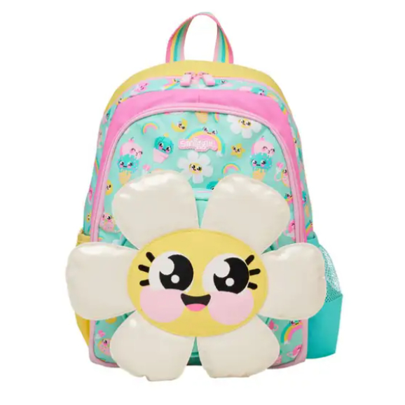 SMIGGLE (พร้อมส่งจากไทย)กระเป๋าเป้ MOVIN' JUNIOR CHARACTER สีเขียว-SI01