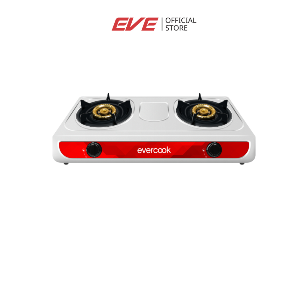 EVEเตาแก๊ส 2 หัว เตาแก๊สตั้งโต๊ะ HP70-2BB/MSE