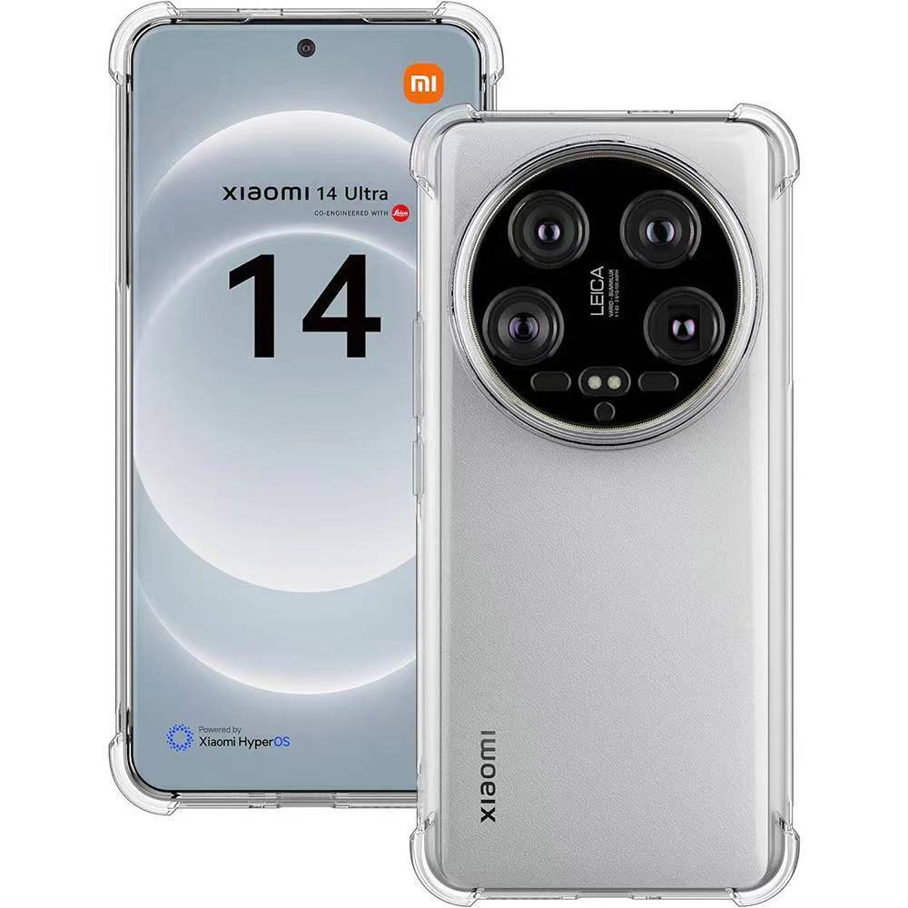 mi 14Ultraตรงรุ่น(พร้อมส่งในไทย)เคสTPUใสกันกระแทกแบบคลุมกล้องXiaomi 14Ultra/Mi14Ultra