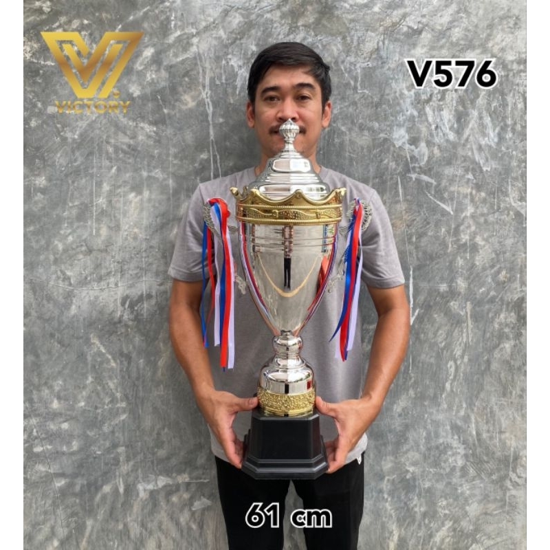 ถ้วยรางวัล Victory สวยงาม ทนทาน มี 4 ไซส์ให้เลือก V573-V576 - รูปที่ 4