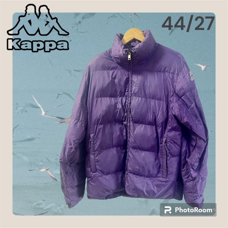 (มือสอง)Puffer jacket แบรนด์ Kappa(มีตำหนิ)