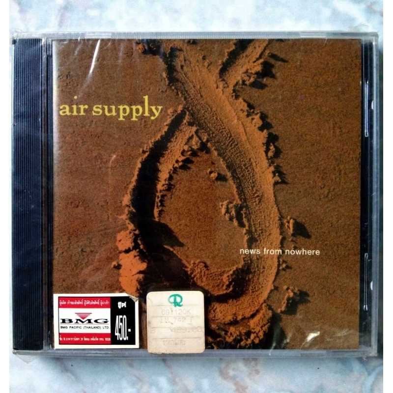 💿 CD AIR SUPPLY : NEWS FROM NOWHERE ✨สินค้าใหม่ มือ 1 อยู่ในซีล