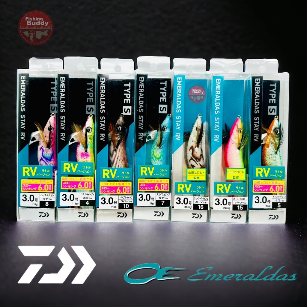โยตกหมึก DAIWA EMERALDAS STAY RV  ขนาด 3.0 มีแบบมีเสียง