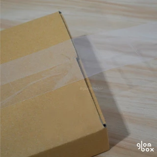 เทปใส OPP สำหรับปิดกล่อง (แพ็ค 6 ม้วน) กว้าง 2 นิ้ว ยาว 45 หลา ความหนา 43 ไมครอน glomboxthai