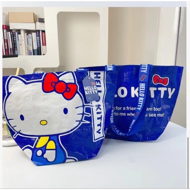 [พร้อมส่งในไทย🇹🇭]กระเป๋า 𝐊𝐢𝐭𝐭𝐲 𝐒𝐡𝐨𝐩𝐩𝐢𝐧𝐠 𝐁𝐚𝐠𝐬 💙🌟