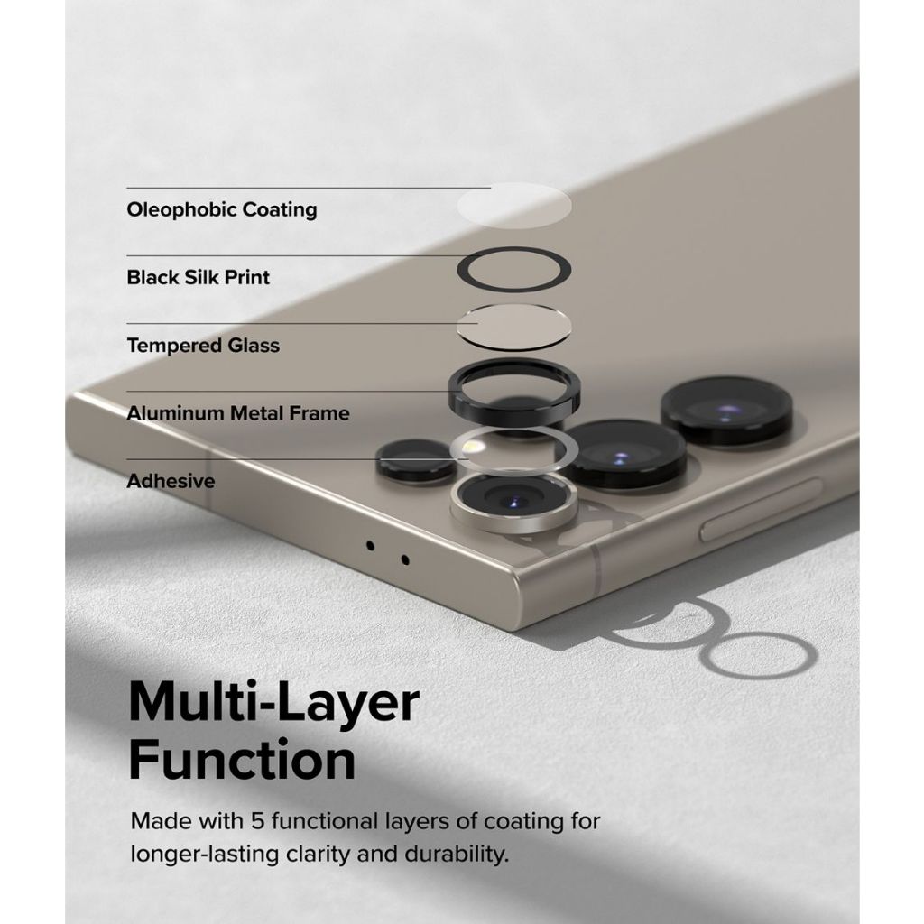 Ringke กระจกเลนส์กล้องสำหรับ Galaxy S24 Ultra รุ่น Camera รูปที่ 7