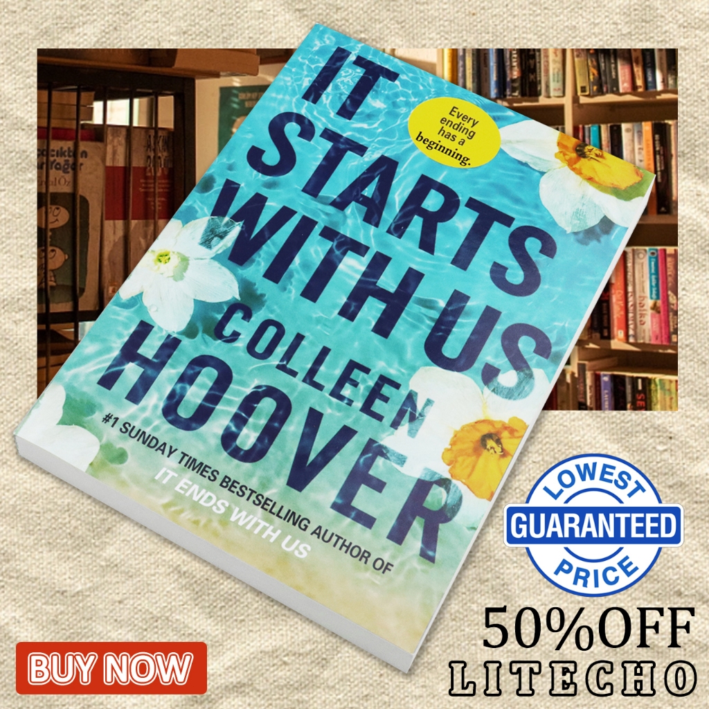 【English Book】It Starts with Us by Colleen Hoover Romantic novels