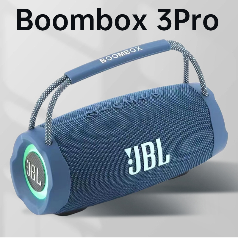ลำโพงไร้สาย เบสหนักๆ รุ่น boombox3pro บลูทูธ ซับวูฟเฟอร์เสียงเบสดัง มาตรฐานกันน้ำ กันฝุ่น IP67