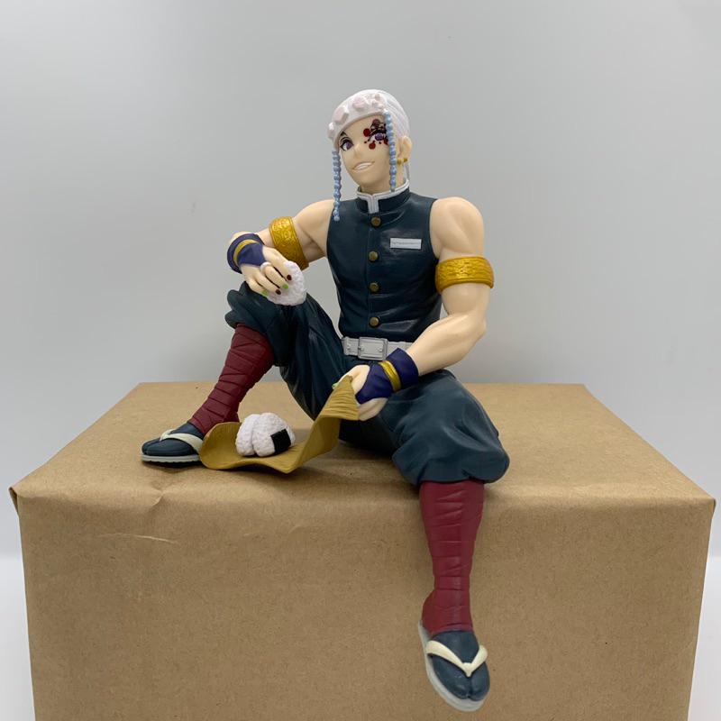 Kimetsu no Yaiba Sega Figure Tengen Uzui ข้าวปั้น มือ2 ไม่มีกล่อง ของแท้จากญี่ปุ่น
