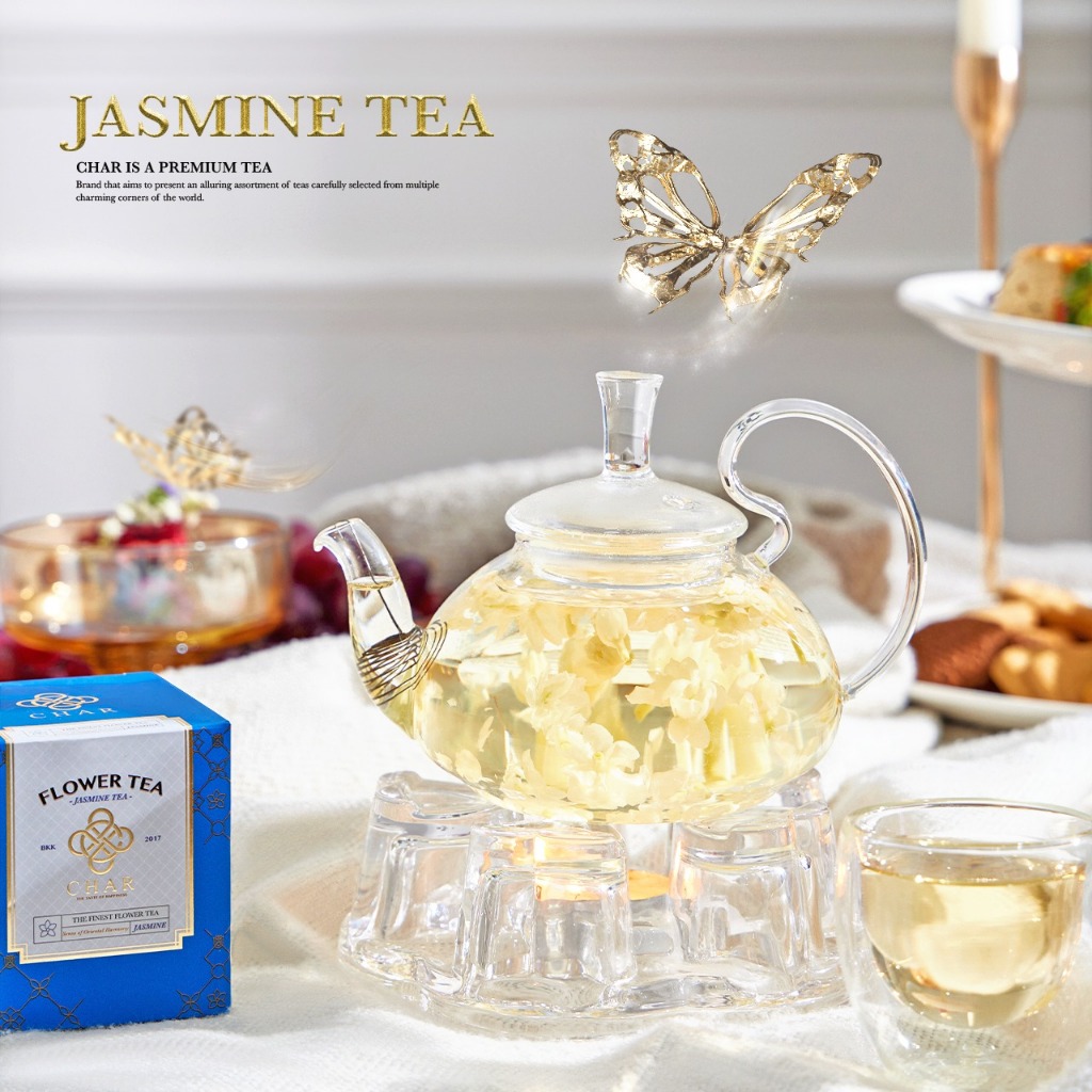 CHAR Jasmine Tea (ชาดอกมะลิ) เทือกเขาหิมาลัย 7ซอง/กล่อง รูปที่ 2