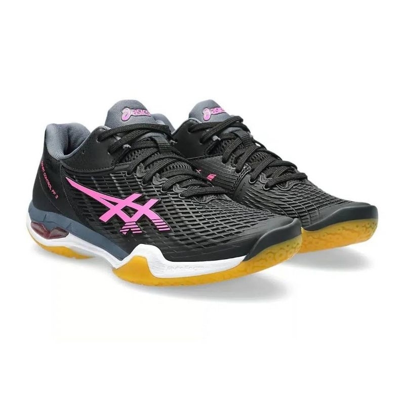 รองเท้าแบดมินตัน ASICS Court Control FF 3 | Black/Hot Pink ( 1072A089-001 )