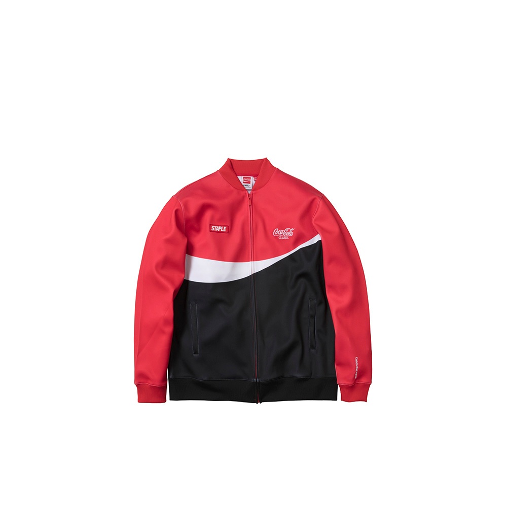 STAPLE PIGEON x Coca-Cola Classic Track Jacket สีแดง ชาย