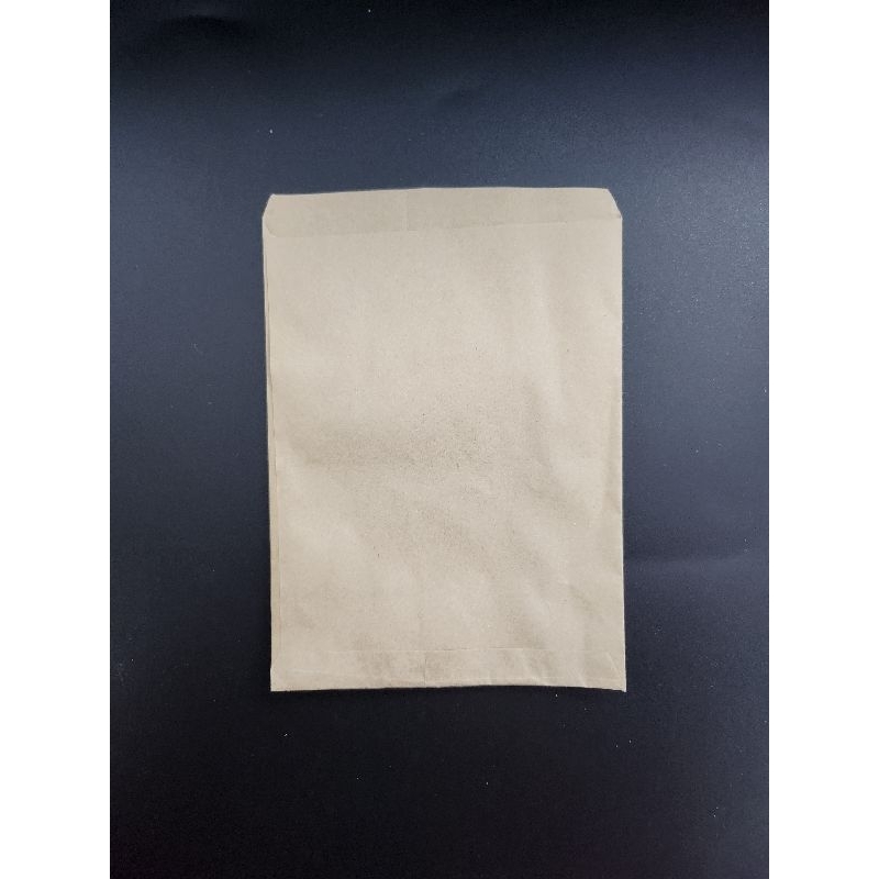 ซองกระดาษ สีน้ำตาล ฟู๊ดเกรด ขนาด 4×5.5"  ใส่ขนม ใส่คุ๊กกี้ 100ใบ เกรดA สวย