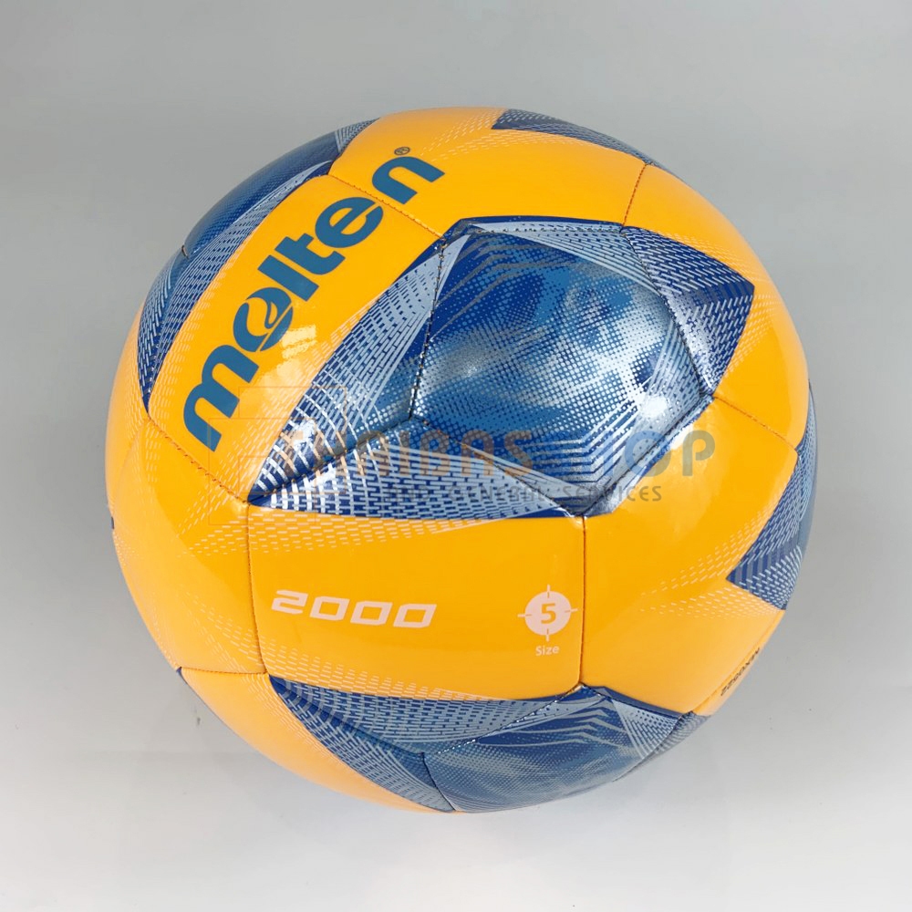 ลูกฟุตบอล ลูกบอล Molten F5A2000-OB เบอร์5 ลูกฟุตบอลหนังเย็บ ของแท้ 100%