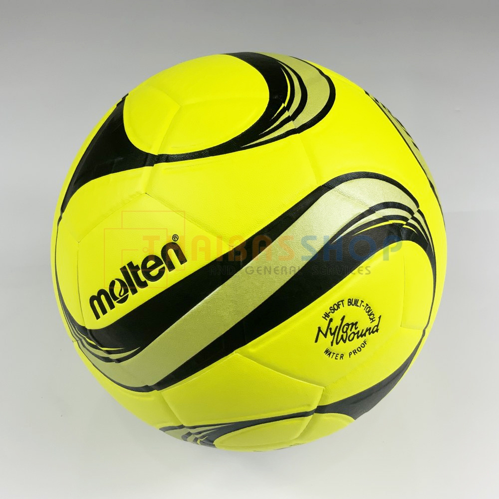 [ของแท้ 100%] ฟุตซอล ลูกฟุตซอล futsal molten F9F2600-LK size มาตรฐาน หนังพียู(PU) หนังอัด กันน้ำ