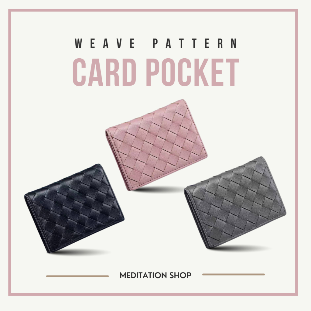 กระเป๋าใส่บัตร ขยายช่องกว้าง 🔥 Card holder ซองใส่นามบัตรทรงนอน ขนาดกะทัดรัด 🎉