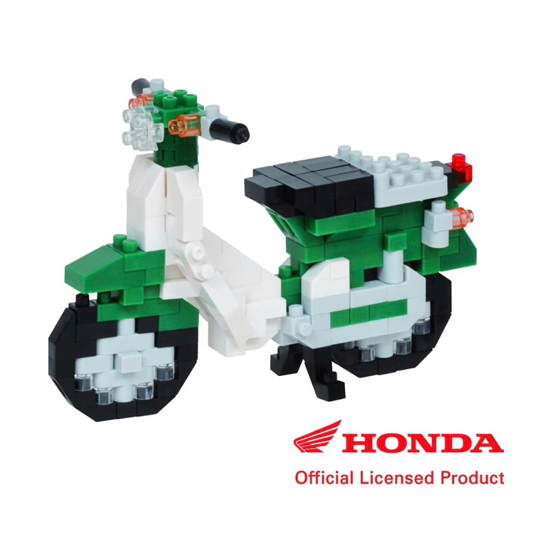 Kawada Nanoblock Honda SuperCub 50 (Green)