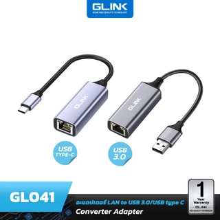 GLINK GL041 USB3.0/Type-C TO Lan Gigabit RJ-45 แปลง USB และ Type-C เป็น Lan 10/100/1000Mbps