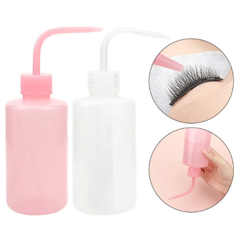 [ร้านในไทย] ขวดน้ำล้างขนตา ขนาด 250 ml. ขวดน้ำขนตา ขวดบีบน้ำ ฉีดน้ำ กระบอกบีบ