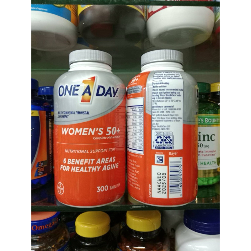 One A Day Women's 50+ Healthy Advantage Multivitamin 300 Tablets