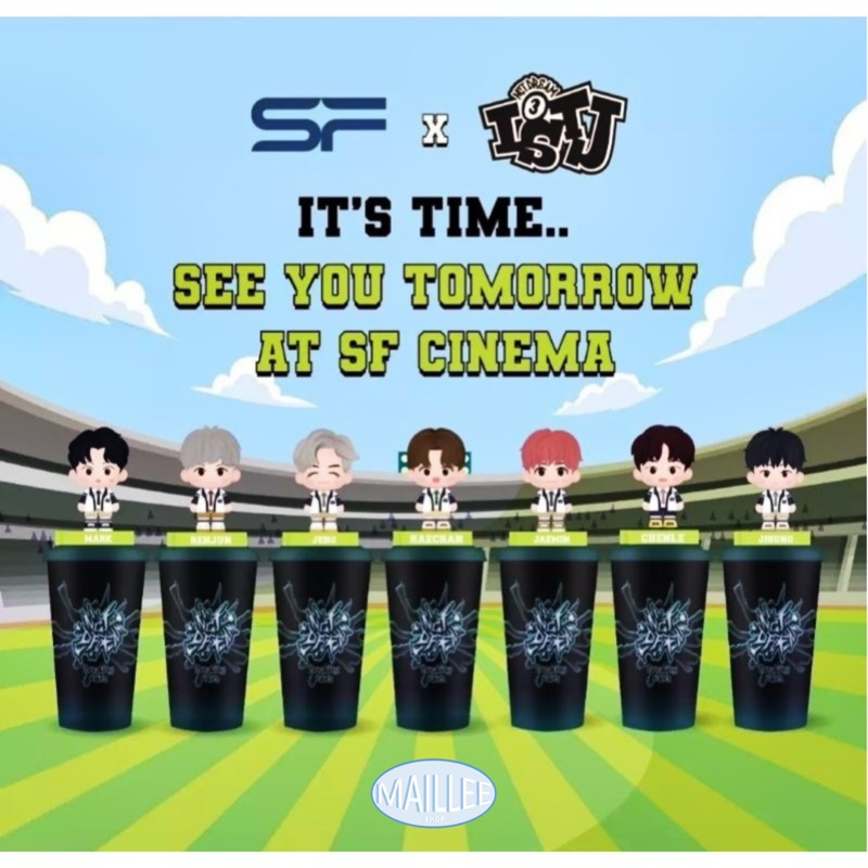 พร้อมส่ง SFx NCT Dream Topper Cup ISTJ แก้วเอ็นซีทีดรีม 7 แบบ ลิขสิทธิ์แท้ jaemin jeno mark renjun haechan chenle jisung