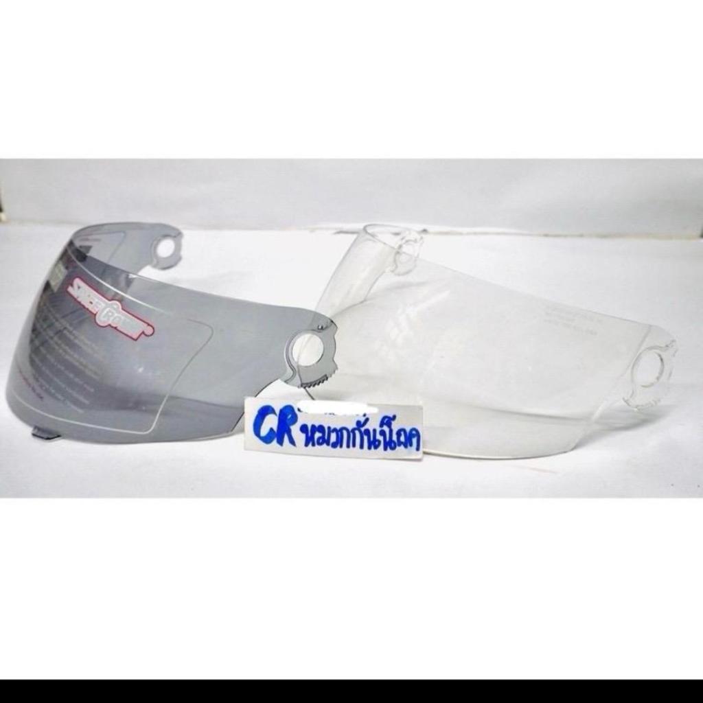 กระจก ชิลล์ หน้าหมวกกันน็อค Spacecrown รุ่นFighter indexรุ่น 811 ตรงรุ่น มาตรฐานโรงงาน