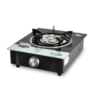 Gmax เตาแก๊สหน้ากระจก เตาแก๊ส 1 หัว เตาแก๊สตั้งโต๊ะ รุ่น GL-506-Series
