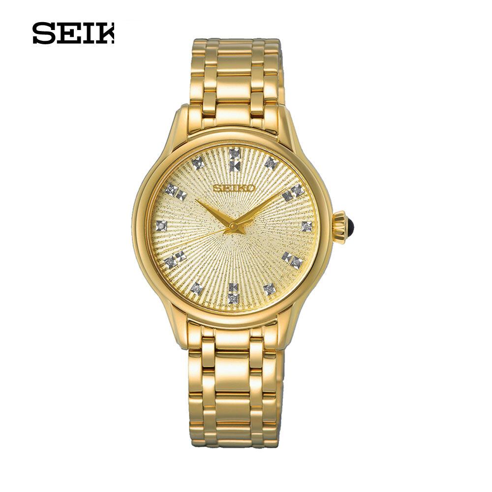 SEIKO นาฬิกาข้อมือผู้หญิง SEIKO QUARTZ รุ่น SRZ552P