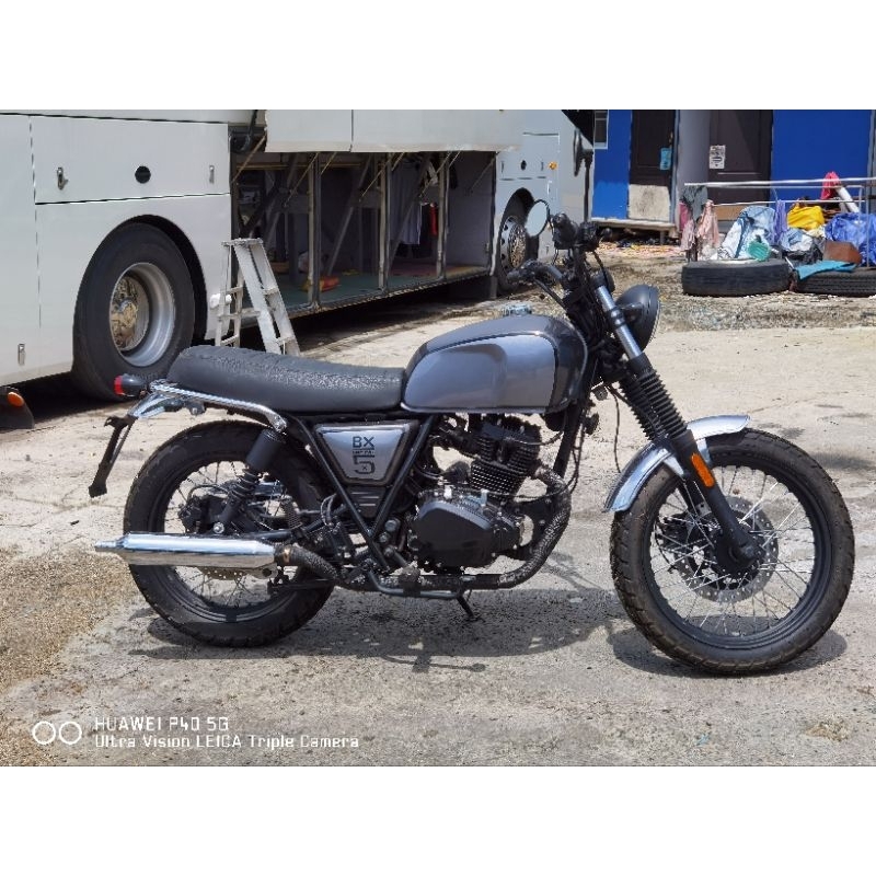 รถมอเตอร์ไซค์น้ำมัน​NKTขนาด200cc​ คาร์บู​สตาร์ทมือ