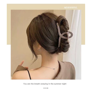 กิ๊บหนีบผม เกาหลี สไตล์มินิมอล ไซต์ใหญ่ 13CM. ของพร้อมส่ง รหัสY45