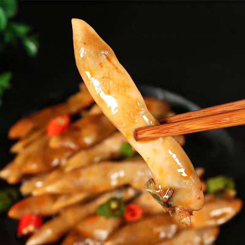 เปาฮื้อเส้น หรือหอยแอสปารากัสในน้ำเกลือ (ไซส์ใหญ่) #เป่าฮื้อ #หอยชิลี海洋鲍鱼条หอยเป๋าฮื้อแท่ง - รูปที่ 6