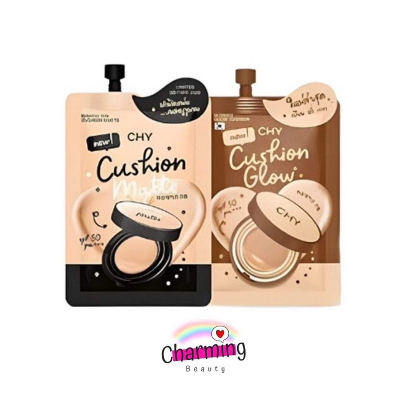 แท้💯% CHY Cushion Glow CHY Cushion Matte คุชชั่นโฮยอน มี 2 สูตรให้เลือก (7ml./ซอง)