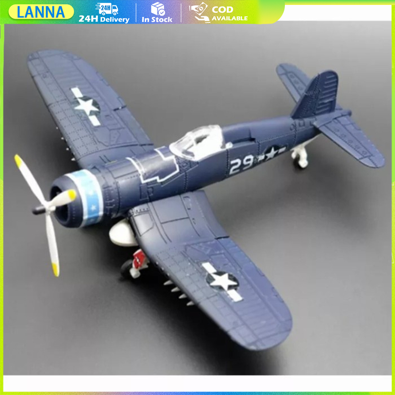 4D model เครื่องบินรบ f4u 1:48 ของเล่นสําหรับเด็ก พลาสติก สงครามโลกครั้งที่สอง