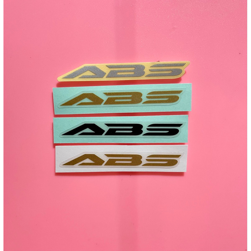 สติ๊กเกอร์ ABS ของแท้จากศูนย์ มีพร้อมส่ง