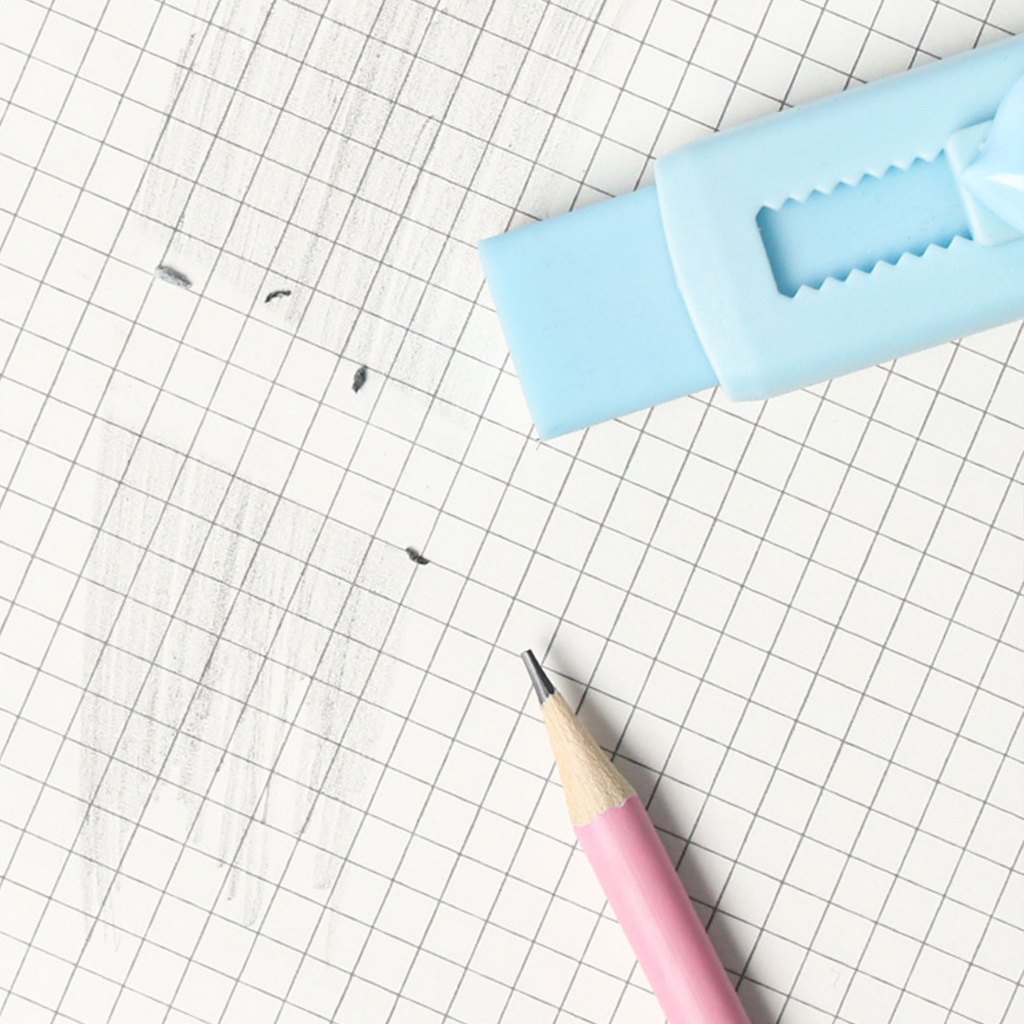 Bacon - ยางลบ แบบแท่ง เปลียนไส้ได้ สีพาสเทล ยางลบดินสอ