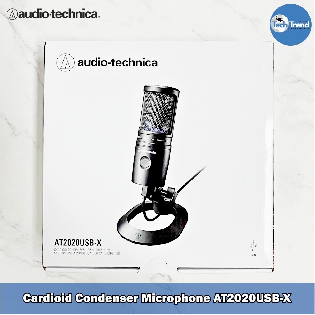 (Audio Technica) Cardioid Condenser USB Microphone รุ่น AT2020USB-X ไมโครโฟนคอนเดนเซอร์ แบบCardioid