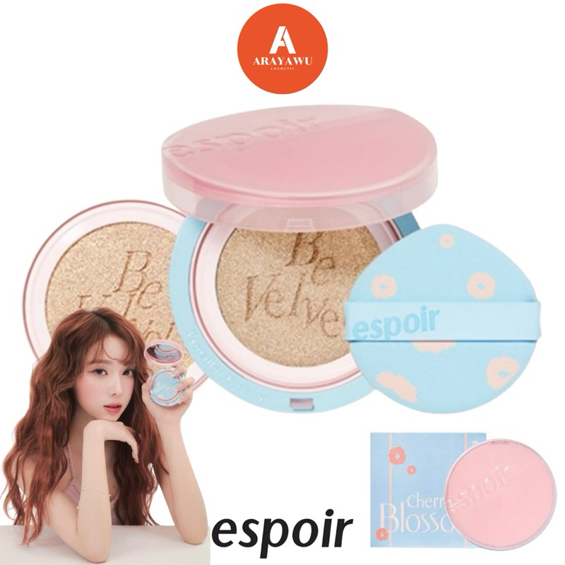 (✅แท้/พร้อมส่ง) 🌸 ESPOIR PRO TAILOR BE VELVET COVER CUSHION SPF34 PA++ คุชชั่น