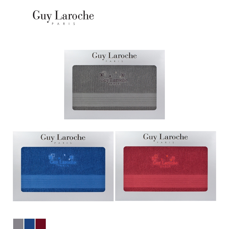 GUY LAROCHE LUXURY GIFTSET TOWEL COTTON 100%  รุ่นTGC199 ผ้าเช็ดตัวขนาดใหญ่ 80x145 cm.
