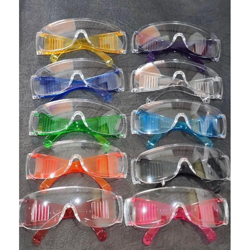 พร้อมส่ง แว่นกันน้ำ แว่นตาป้องกัน แว่นสงกรานต์ สีสดใส ถูกที่สุดด