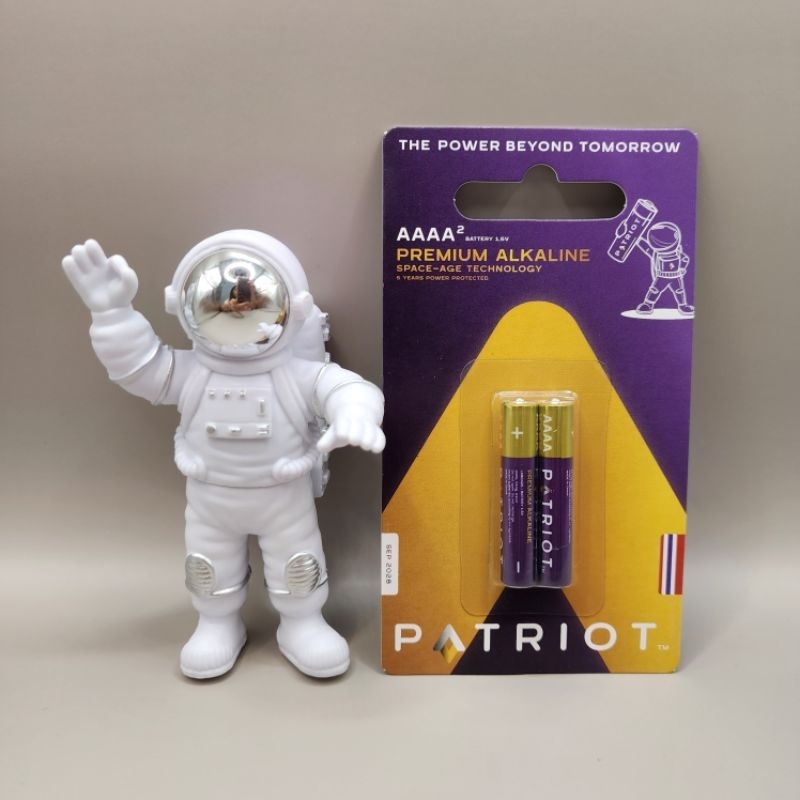 ถ่าน Patriot "Premium Alkaline" size AAAA แพ็ค 2 ก้อน